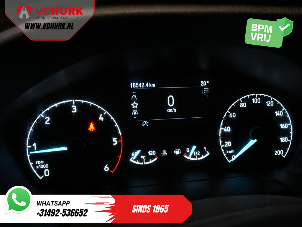 Ford Transit 2.0 TDCI 130 pk DC Dubbel Cabine Open Laadbak/ 7 Pers./ 3.0t Trekverm./ Carplay/ Cruise/ Climate/ Pick Up 20