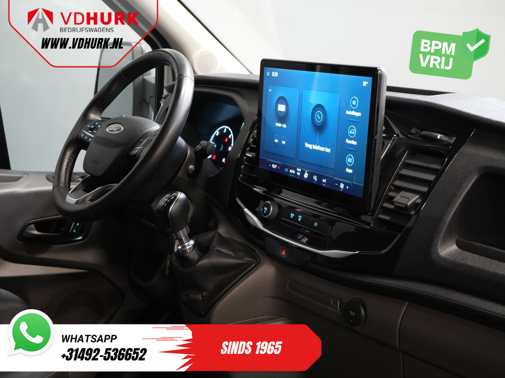 Ford Transit 2.0 TDCI 130 pk DC Dubbel Cabine Open Laadbak/ 7 Pers./ 3.0t Trekverm./ Carplay/ Cruise/ Climate/ Pick Up 3