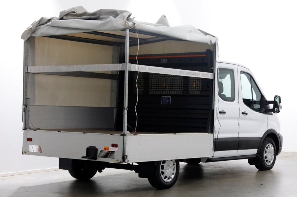 Ford Transit 2.0 TDCI 130pk L2H1 Trend D.C. Open Laadbak met huif 05-2020 14