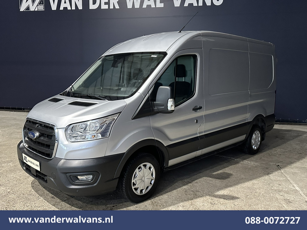 Ford Transit 2.0 TDCI 130pk L2H2 Euro6 Airco | Camera | Navigatie | Apple Carplay | Android Auto LED, Cruiscontrol, Verwamde voorruit, Bijrijdersbank, Parkeersensoren 12