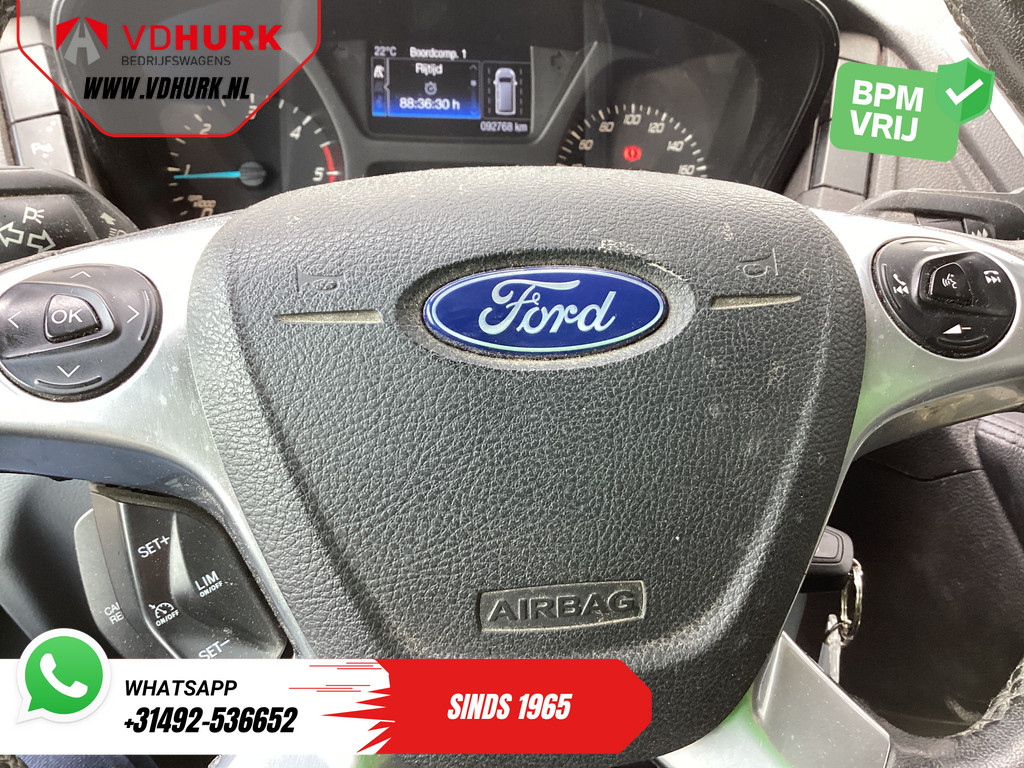 Ford Transit 2.0 TDCI 130 pk L2H2 Trend 2.8t Trekverm./ DB-VV./ Navi/ Camera/ Cruise/ Imperiaal/ Rearstep/ Trekhaak 15