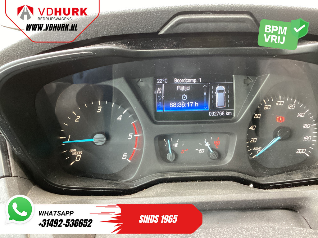 Ford Transit 2.0 TDCI 130 pk L2H2 Trend 2.8t Trekverm./ DB-VV./ Navi/ Camera/ Cruise/ Imperiaal/ Rearstep/ Trekhaak 16
