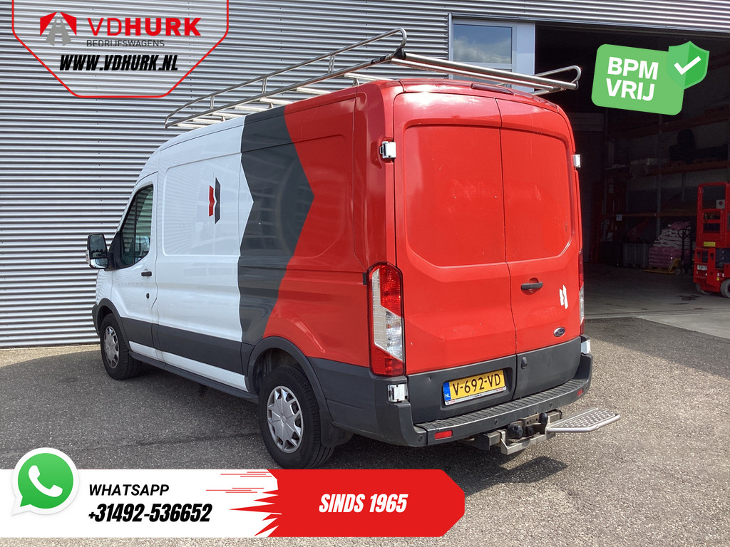 Ford Transit 2.0 TDCI 130 pk L2H2 Trend 2.8t Trekverm./ DB-VV./ Navi/ Camera/ Cruise/ Imperiaal/ Rearstep/ Trekhaak 9