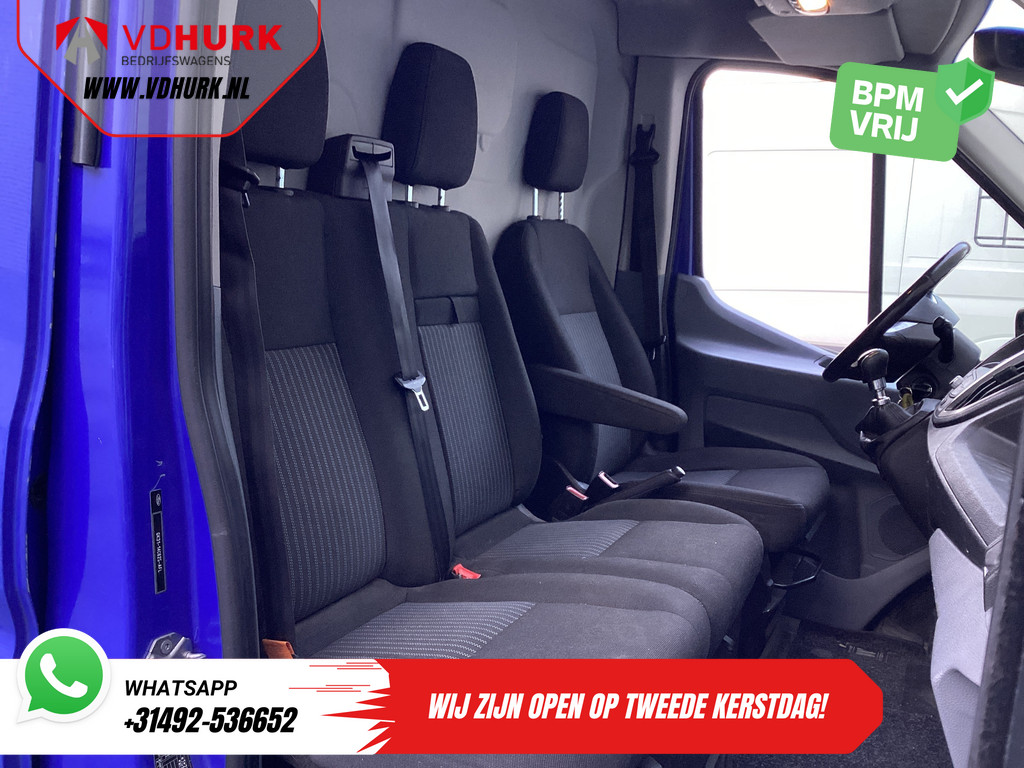 Ford Transit 2.0 TDCI 130 pk L2H2 Trend NL Auto/ 2xSchuifdeur/ Imperaal + Ladder/ Inrichting/ Cruise/ Camera/ Trekhaak/ PDC/ Airco 12