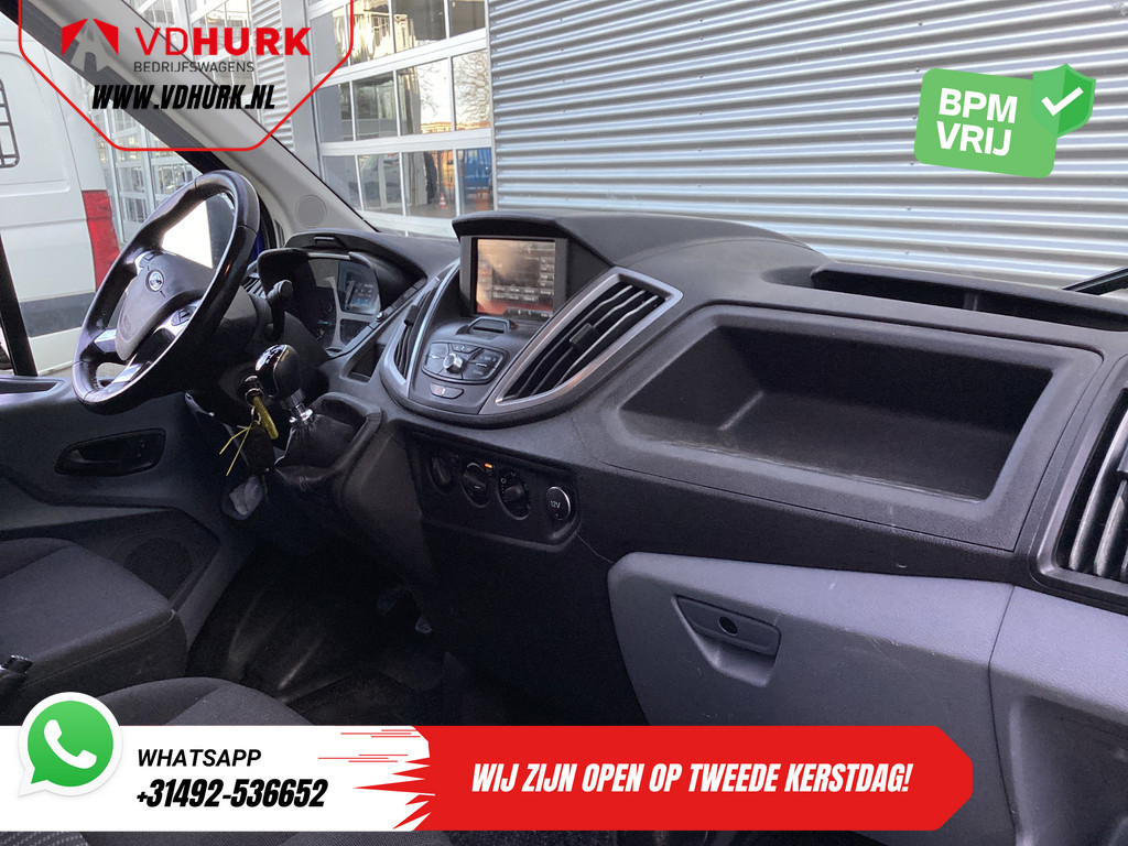 Ford Transit 2.0 TDCI 130 pk L2H2 Trend NL Auto/ 2xSchuifdeur/ Imperaal + Ladder/ Inrichting/ Cruise/ Camera/ Trekhaak/ PDC/ Airco 13