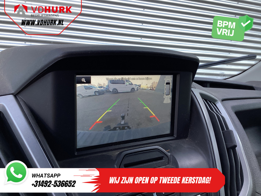 Ford Transit 2.0 TDCI 130 pk L2H2 Trend NL Auto/ 2xSchuifdeur/ Imperaal + Ladder/ Inrichting/ Cruise/ Camera/ Trekhaak/ PDC/ Airco 14