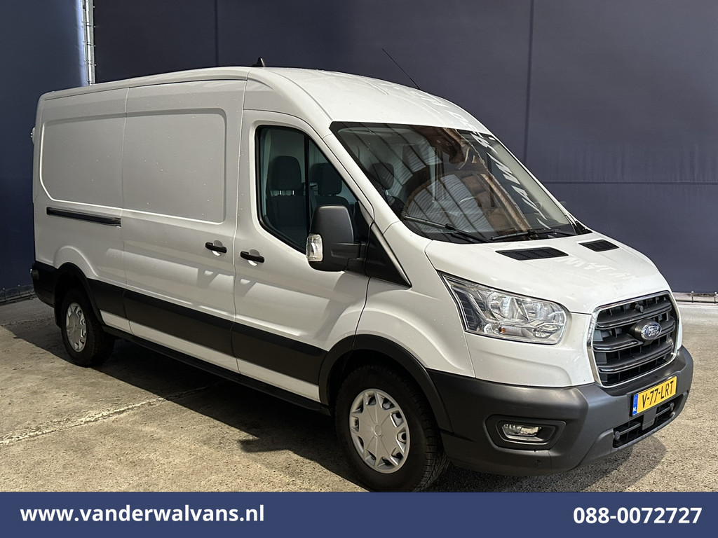 Ford Transit 2.0 TDCI 130pk L3H2 Euro6 Airco | Camera | Navigatie | Android Auto | Cruisecontrol | Parkeersensoren Stoelverwarming, Verwarmde voorruit, 2500kg trekvermogen, Bijrijdersbank 10