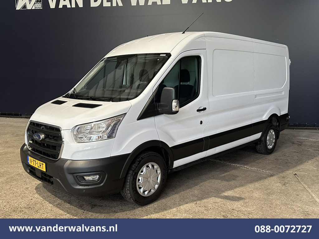 Ford Transit 2.0 TDCI 130pk L3H2 Euro6 Airco | Camera | Navigatie | Android Auto | Cruisecontrol | Parkeersensoren Stoelverwarming, Verwarmde voorruit, 2500kg trekvermogen, Bijrijdersbank 11