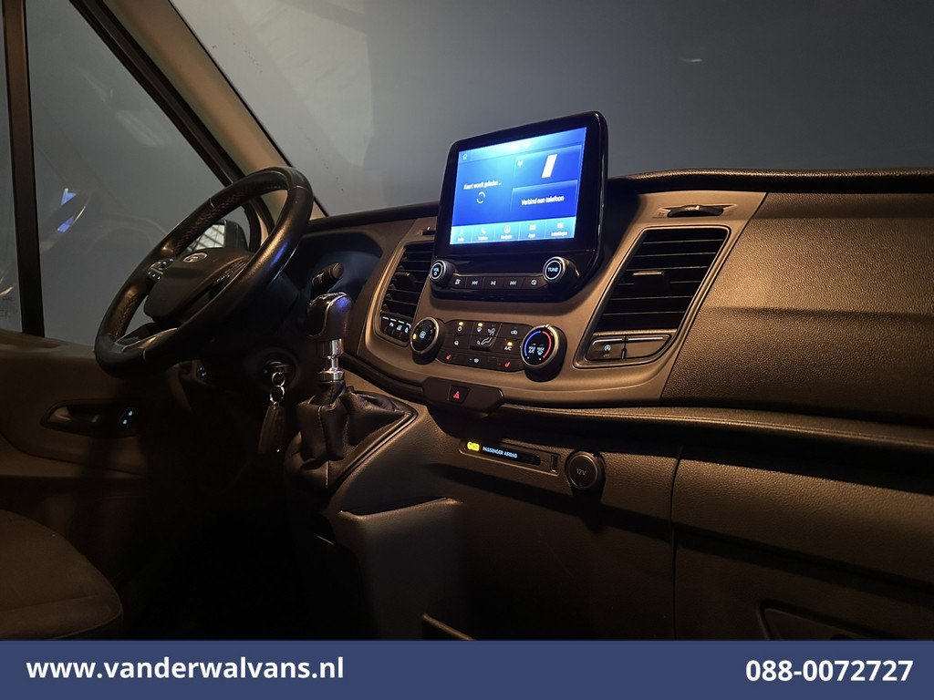 Ford Transit 2.0 TDCI 130pk L3H2 Euro6 Airco | Camera | Navigatie | Apple Carplay | Cruisecontrol | Stoelverwarming Android Auto, Verwarmde voorruit, Parkeersensoren, Bijrijdersbank 14
