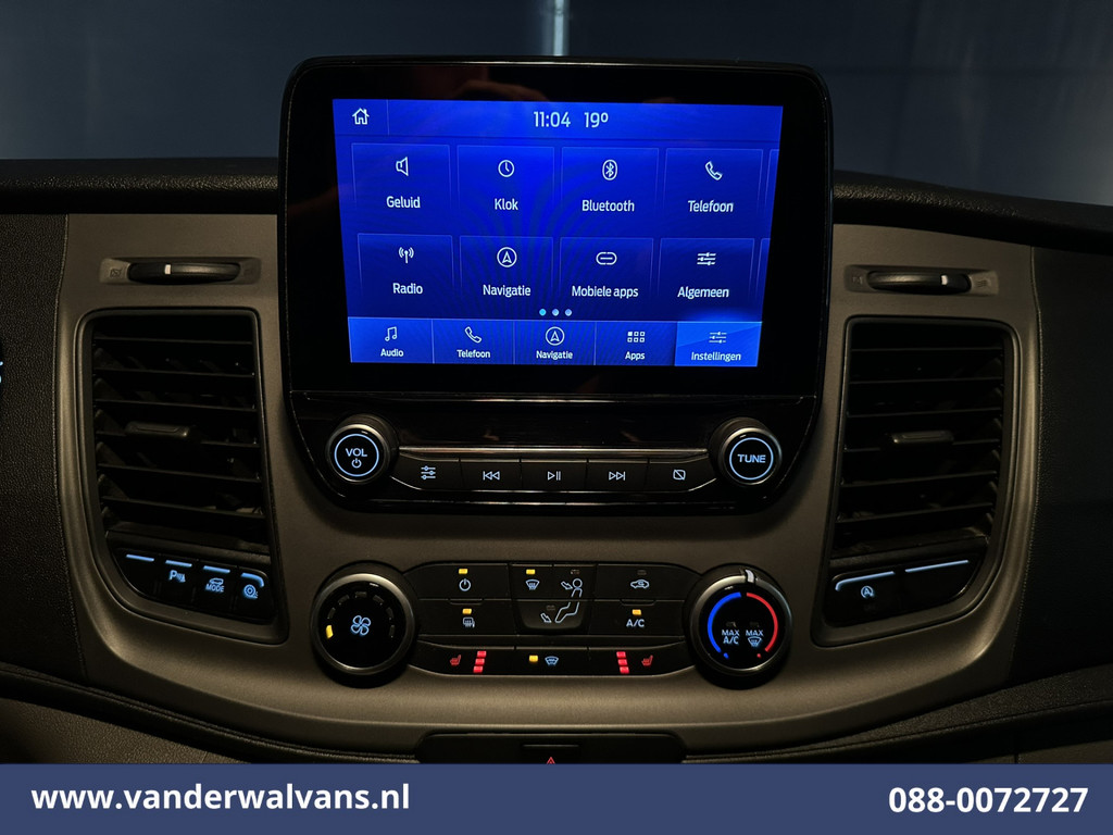 Ford Transit 2.0 TDCI 130pk L3H2 Euro6 Airco | Camera | Navigatie | Apple Carplay | Cruisecontrol | Stoelverwarming Android Auto, Verwarmde voorruit, Parkeersensoren, Bijrijdersbank 16
