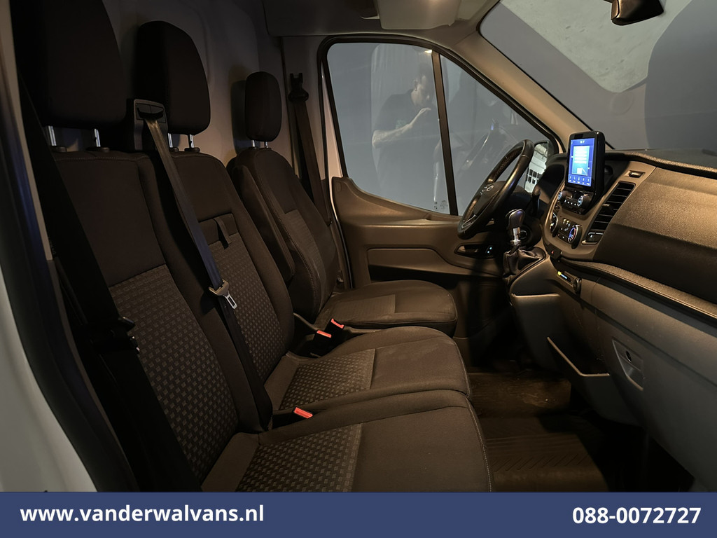 Ford Transit 2.0 TDCI 130pk L3H2 Euro6 Airco | Camera | Navigatie | Apple Carplay | Cruisecontrol | Stoelverwarming Android Auto, Verwarmde voorruit, Parkeersensoren, Bijrijdersbank 9