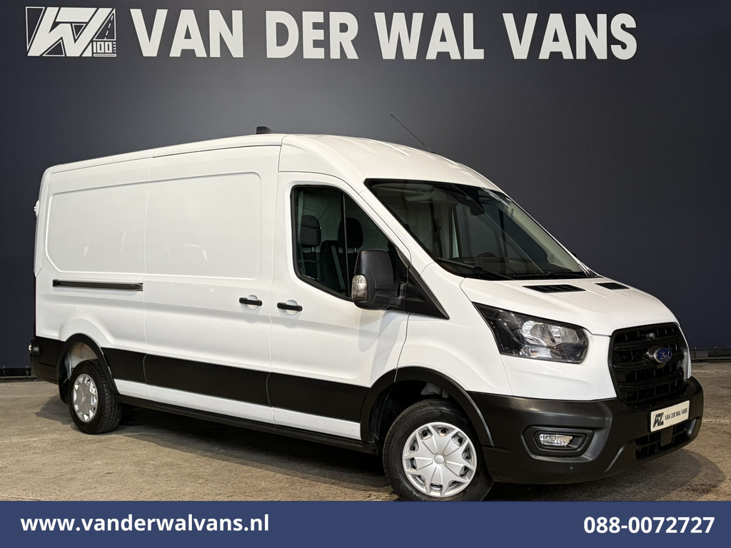 Ford Transit 2.0 TDCI 130pk L3H2 Euro6 Airco | Cruisecontrol | Camera | PDC V+A Parkeersensoren, Verwarmde voorruit, Bijrijdersbank, Bluetooth-Telefonie