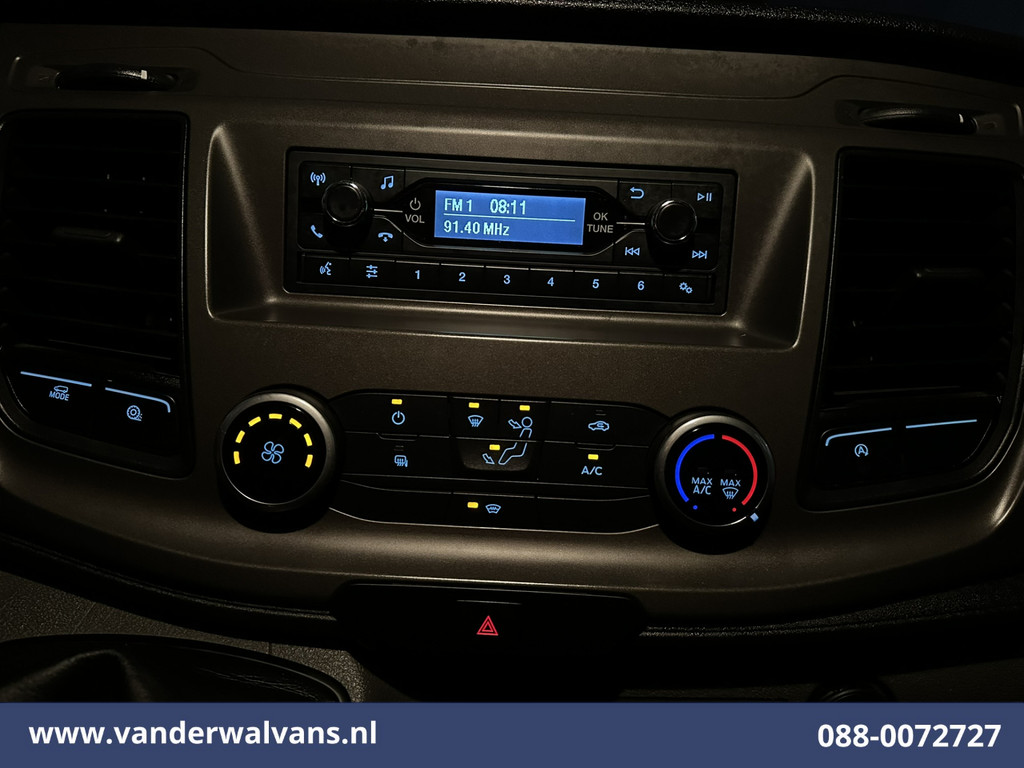 Ford Transit 2.0 TDCI 131pk Bakwagen Laadklep Euro6 Airco | 1040kg laadvermogen | Cruisecontrol | Verwarmde voorruit Bijrijdersbank 15