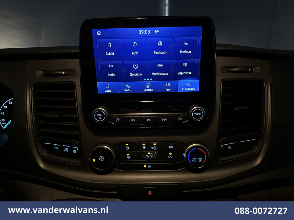 Ford Transit 2.0 TDCI 131pk L2H2 Euro6 Airco | Camera | Navigatie | Apple Carplay | Android Auto LED, Cruiscontrol, Verwarmde Voorruit, Bijrijdersbank, Parkeersensoren 10
