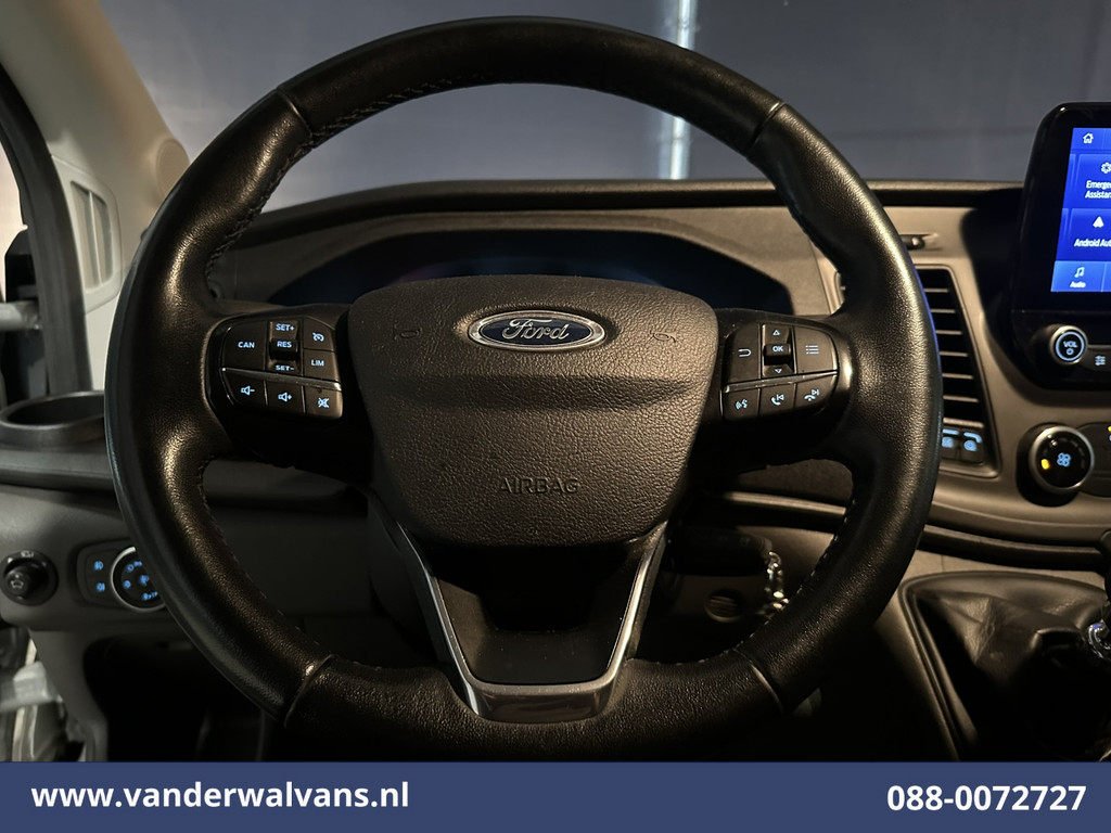 Ford Transit 2.0 TDCI 131pk L2H2 Euro6 Airco | Camera | Navigatie | Apple Carplay | Android Auto LED, Cruiscontrol, Verwarmde Voorruit, Bijrijdersbank, Parkeersensoren 8