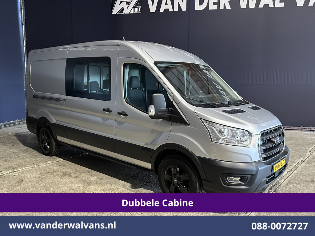 Ford Transit 2.0 TDCI 131pk L3H2 Dubbele Cabine Euro6 Airco | 6-Zits | LED | 2500kg Trekhaak | Cruisecontrol Verwarmde voorruit, Parkeersensoren 12
