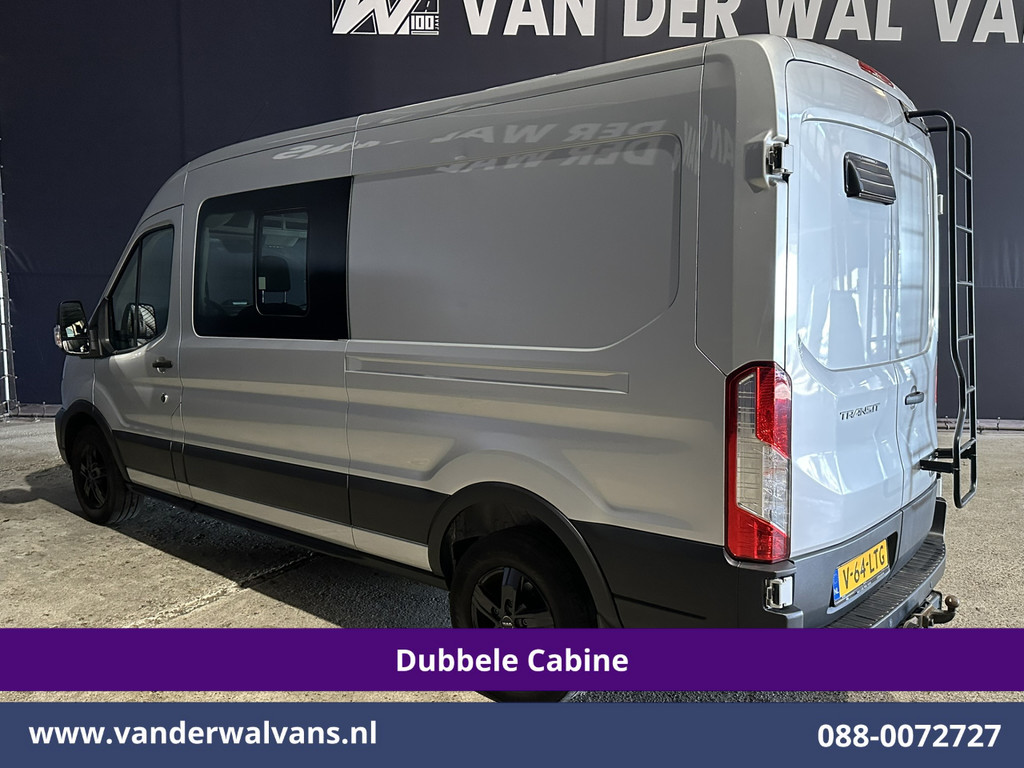 Ford Transit 2.0 TDCI 131pk L3H2 Dubbele Cabine Euro6 Airco | 6-Zits | LED | 2500kg Trekhaak | Cruisecontrol Verwarmde voorruit, Parkeersensoren 13