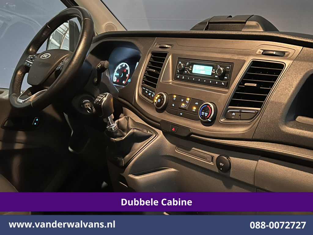 Ford Transit 2.0 TDCI 131pk L3H2 Dubbele Cabine Euro6 Airco | 6-Zits | LED | 2500kg Trekhaak | Cruisecontrol Verwarmde voorruit, Parkeersensoren 15