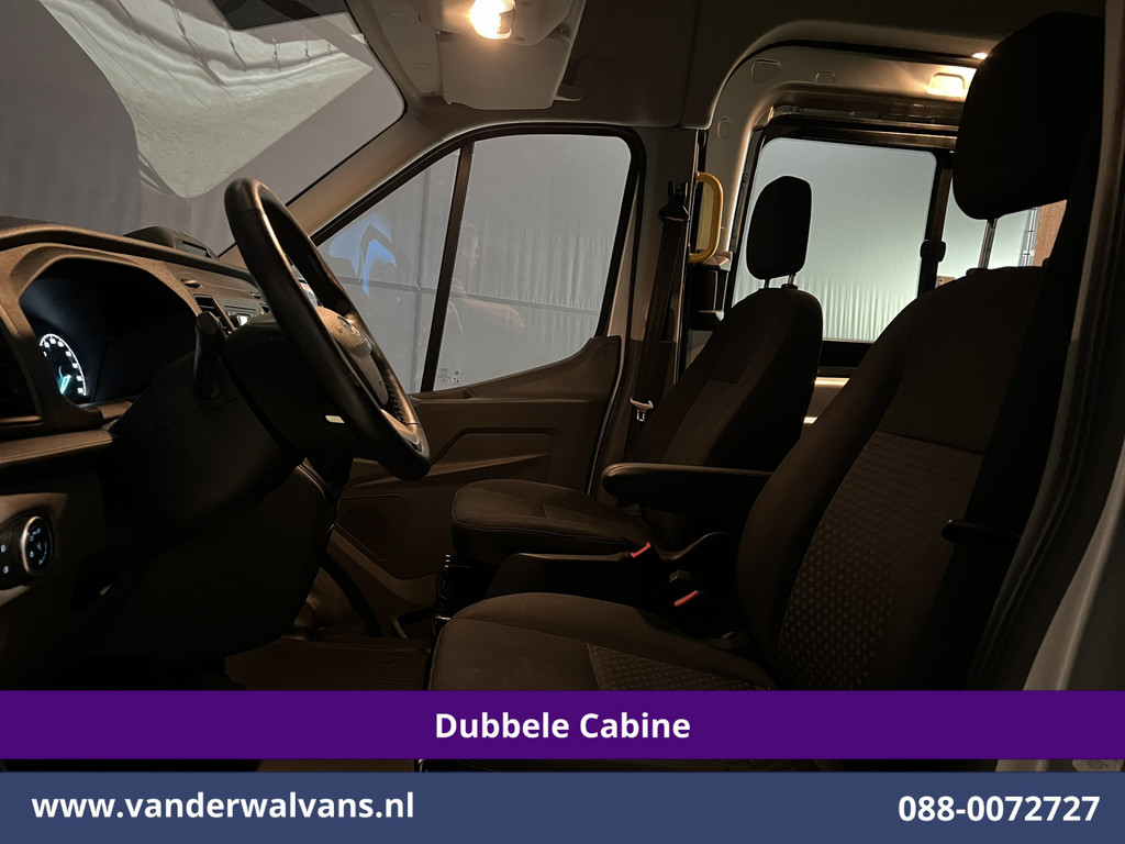 Ford Transit 2.0 TDCI 131pk L3H2 Dubbele Cabine Euro6 Airco | 6-Zits | LED | 2500kg Trekhaak | Cruisecontrol Verwarmde voorruit, Parkeersensoren 9