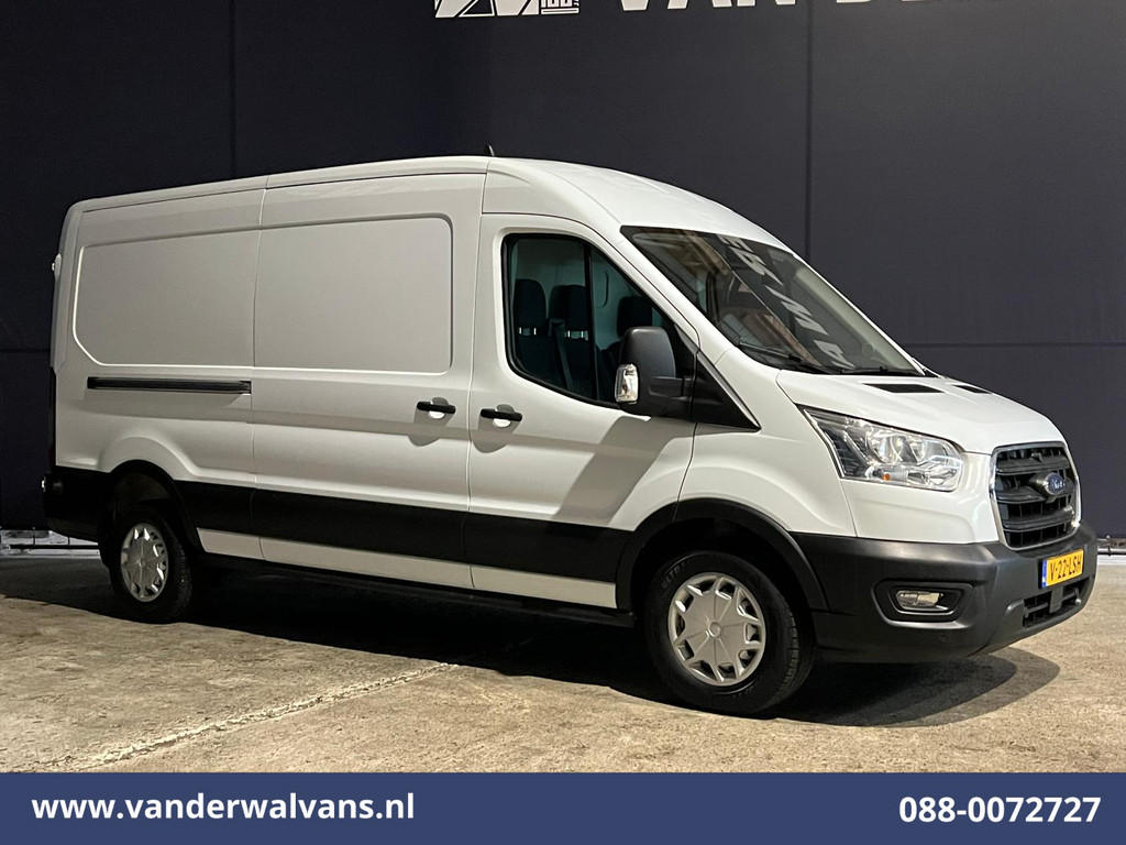 Ford Transit 2.0 TDCI 131pk L3H2 Euro6 Airco | Apple Carplay | Camera | Navigatie | Stoelverwarming | Cruisecontrol Parkeersensoren, Android Auto, Verwarmde voorruit, Bijrijdersbank 10