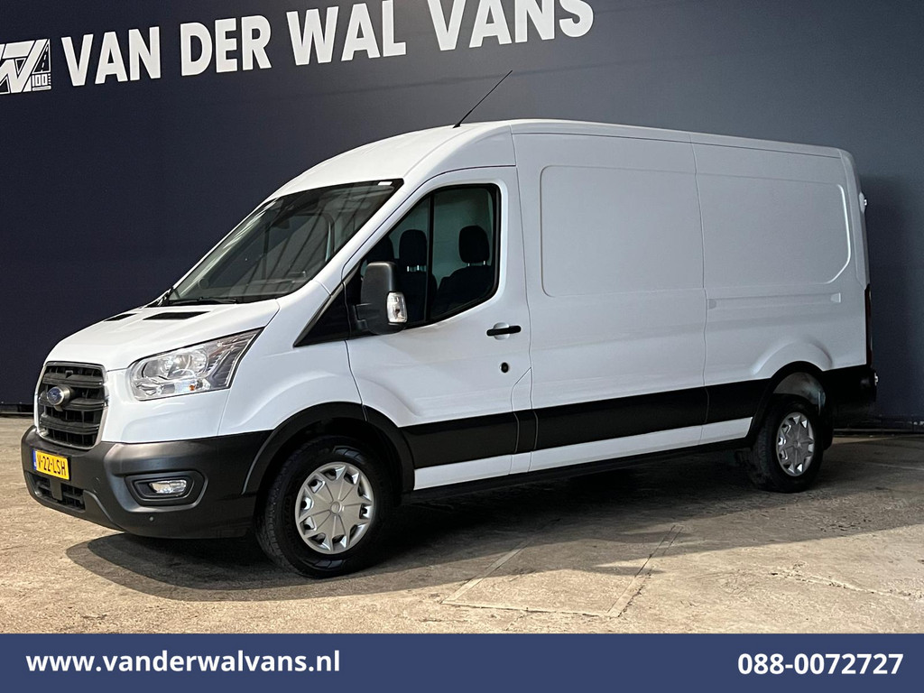 Ford Transit 2.0 TDCI 131pk L3H2 Euro6 Airco | Apple Carplay | Camera | Navigatie | Stoelverwarming | Cruisecontrol Parkeersensoren, Android Auto, Verwarmde voorruit, Bijrijdersbank 11