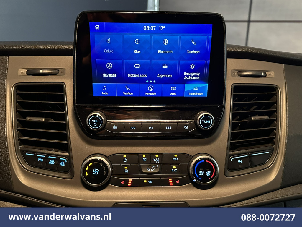 Ford Transit 2.0 TDCI 131pk L3H2 Euro6 Airco | Apple Carplay | Camera | Navigatie | Stoelverwarming | Cruisecontrol Parkeersensoren, Android Auto, Verwarmde voorruit, Bijrijdersbank 16