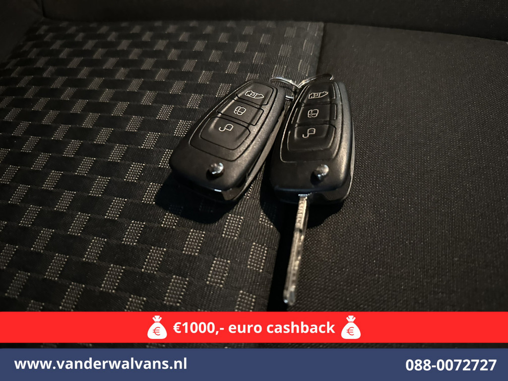 Ford Transit 2.0 TDCI 131pk L3H2 Euro6 Airco | Camera | Navigatie | Apple Carplay | Cruisecontrol Stoelverwarming, Verwarmde voorruit, Parkeersensoren, Bijrijdersbank, 2500kg trekvermogen 21