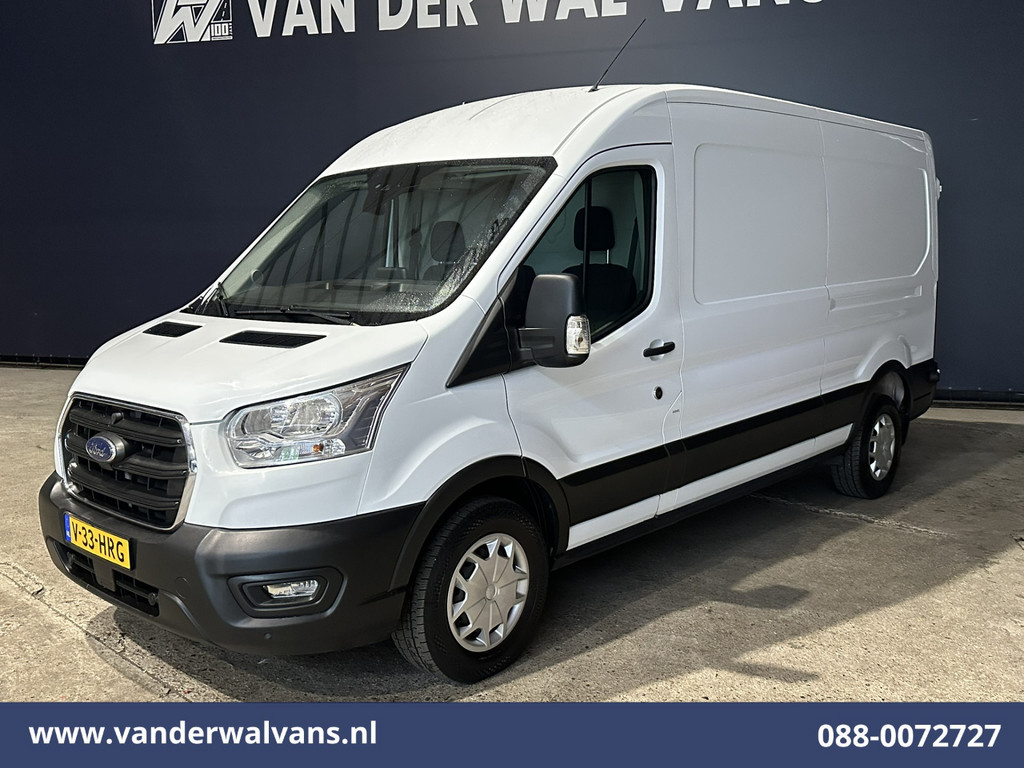 Ford Transit 2.0 TDCI 131pk L3H2 Euro6 Airco | Camera | Navigatie | Apple Carplay | LED | Cruisecontrol Parkeersensoren, Stoelverwarming, Verwarmde voorruit, Bijrijdersbank, 2500kg trekvermogen 10