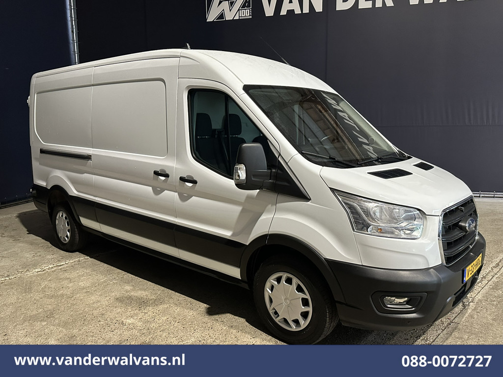 Ford Transit 2.0 TDCI 131pk L3H2 Euro6 Airco | Camera | Navigatie | Apple Carplay | LED | Cruisecontrol Parkeersensoren, Stoelverwarming, Verwarmde voorruit, Bijrijdersbank, 2500kg trekvermogen 11
