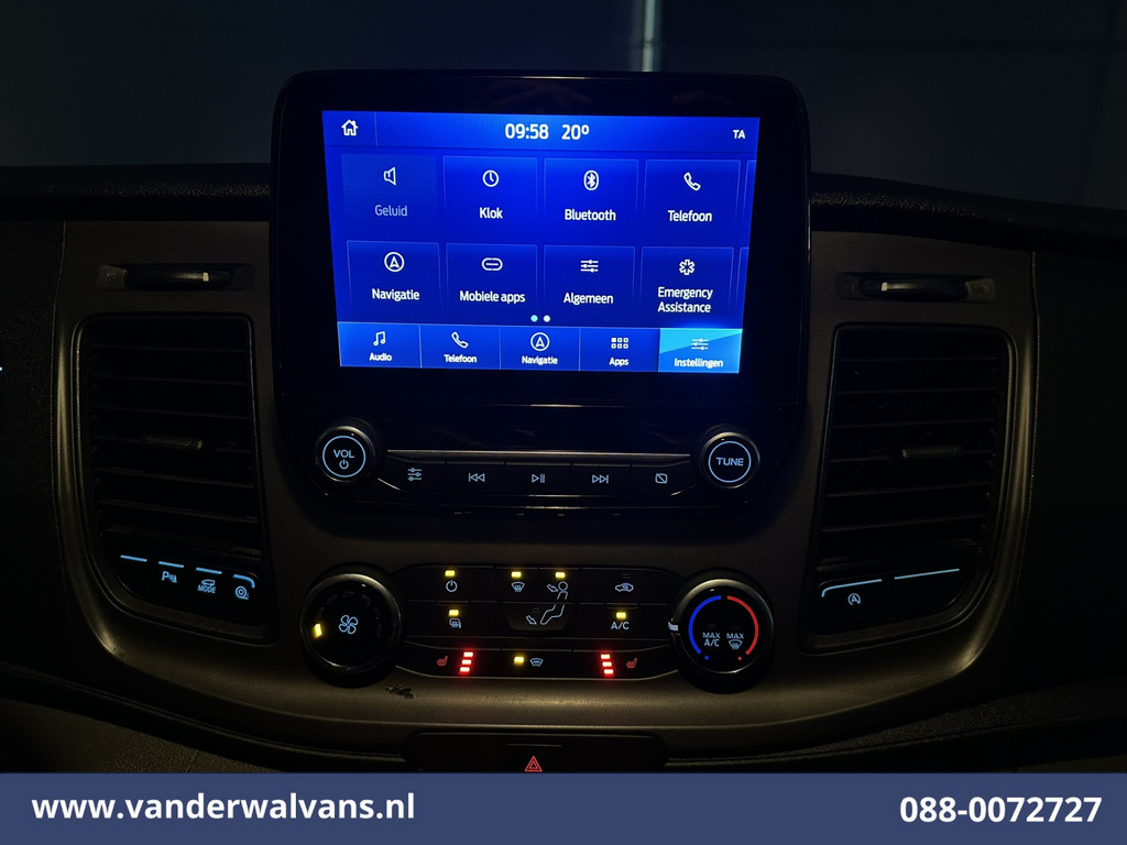 Ford Transit 2.0 TDCI 131pk L3H2 Euro6 Airco | Camera | Navigatie | Apple Carplay | LED | Cruisecontrol Parkeersensoren, Stoelverwarming, Verwarmde voorruit, Bijrijdersbank, 2500kg trekvermogen 18