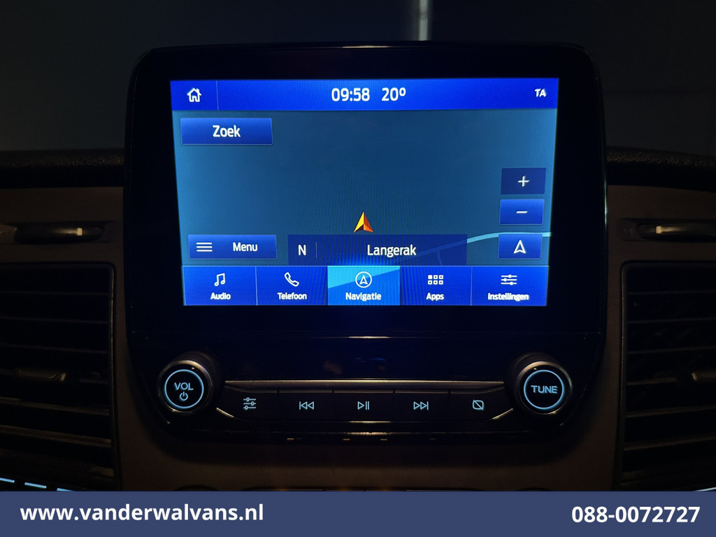 Ford Transit 2.0 TDCI 131pk L3H2 Euro6 Airco | Camera | Navigatie | Apple Carplay | LED | Cruisecontrol Parkeersensoren, Stoelverwarming, Verwarmde voorruit, Bijrijdersbank, 2500kg trekvermogen 2