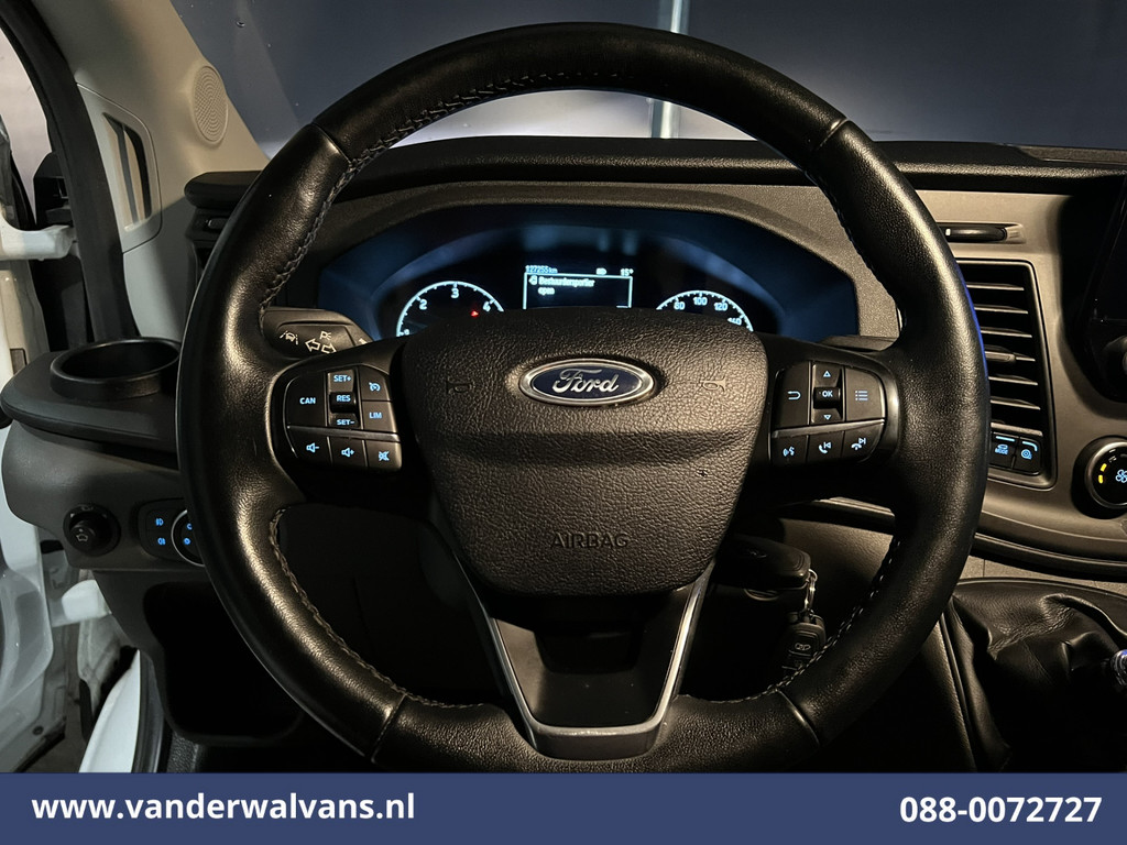 Ford Transit 2.0 TDCI 131pk L3H2 Euro6 Airco | Camera | Navigatie | Apple Carplay | LED | Cruisecontrol Parkeersensoren, Stoelverwarming, Verwarmde voorruit, Bijrijdersbank, 2500kg trekvermogen 5