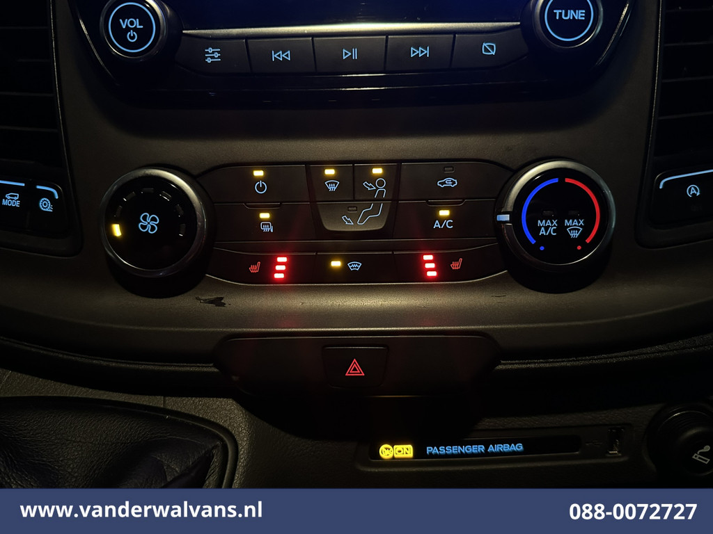 Ford Transit 2.0 TDCI 131pk L3H2 Euro6 Airco | Camera | Navigatie | Apple Carplay | LED | Cruisecontrol Parkeersensoren, Stoelverwarming, Verwarmde voorruit, Bijrijdersbank, 2500kg trekvermogen 8