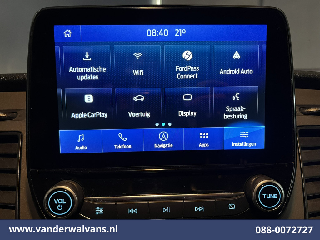 Ford Transit 2.0TDCI 131pk L4H3 Euro6 Airco | Camera | Navigatie | Apple Carplay | Android Auto | Cruisecontrol LED, Verwarmde voorruit, Stoelverwarming, Parkeersensoren, Bijrijdersbank 7