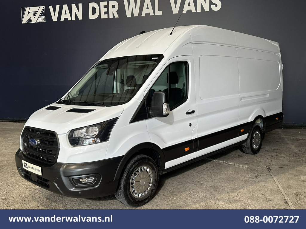 Ford Transit 2.0 TDCI 131pk L4H3 Jumbo Euro6 Airco | Camera | Cruisecontrol | Verwarmde voorruit Parkeersensoren, Bijrijdersbank 7