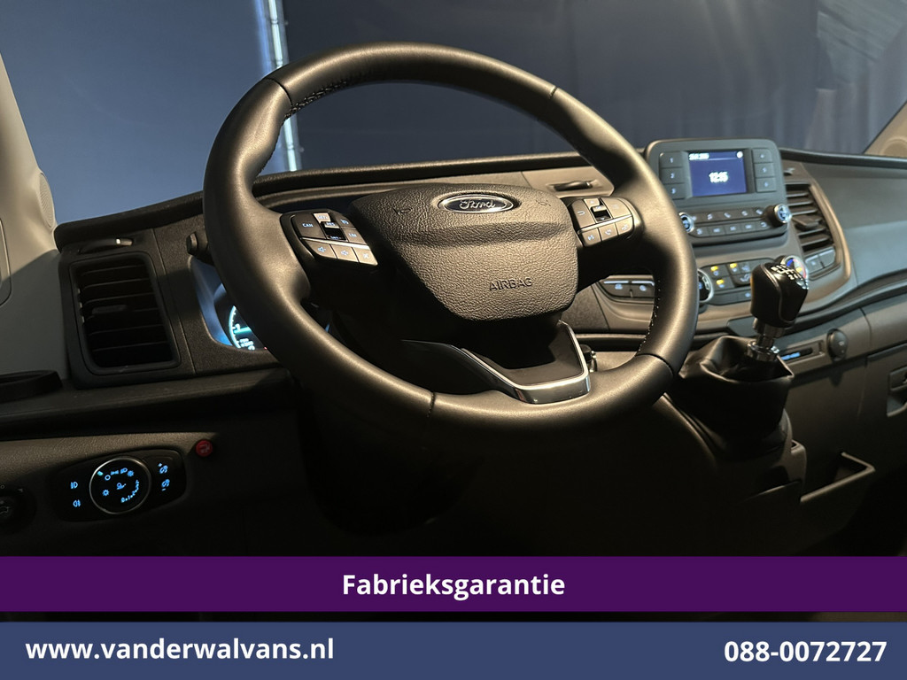 Ford Transit 2.0 TDCI 155pk Bakwagen 226cm Hoog Laadklep Fabrieksgarantie Euro6 Airco | 1080kg laadvermogen | Camera | Cruisecontrol 1080kg laadvermogen, Verwarmde voorruit, Bijrijdersbank 16