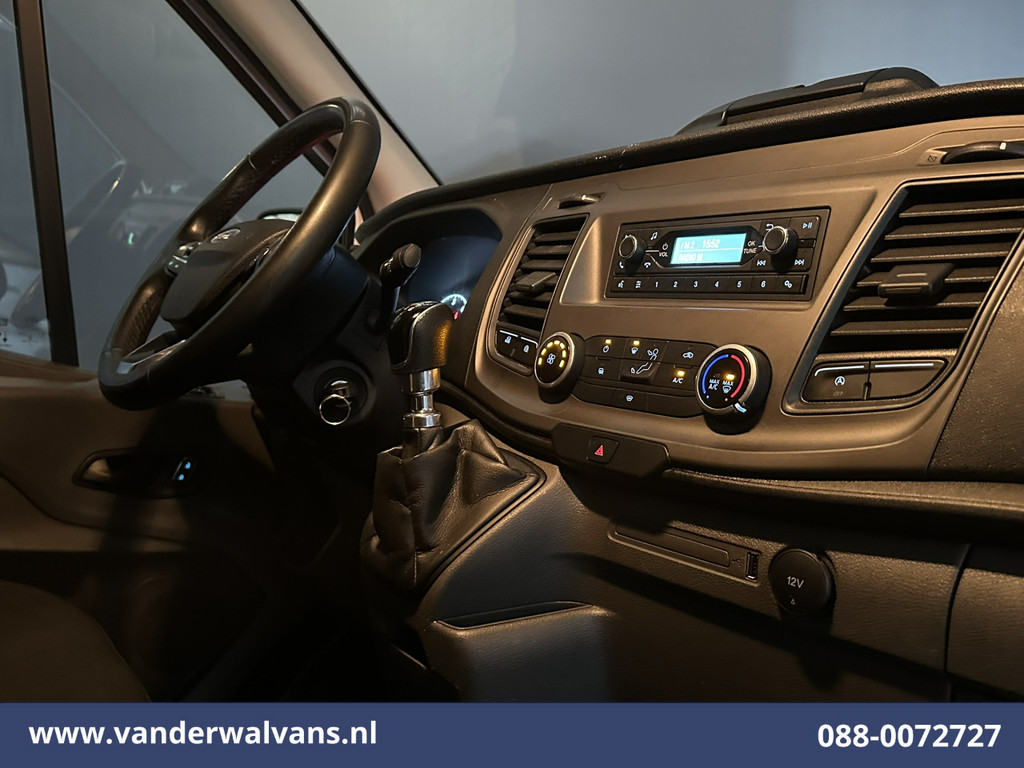 Ford Transit 2.0 TDCI 160pk Bakwagen 1231kg laadvermogen Laadklep Euro6 Airco | Lat om lat Betimmering | Cruisecontrol Verwarmde voorruit, Bijrijdersbank 13