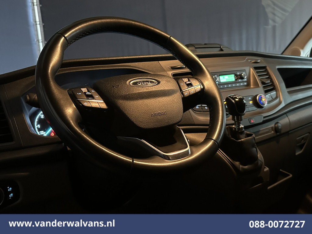 Ford Transit 2.0 TDCI 160pk Bakwagen 1231kg laadvermogen Laadklep Euro6 Airco | Lat om lat Betimmering | Cruisecontrol Verwarmde voorruit, Bijrijdersbank 14