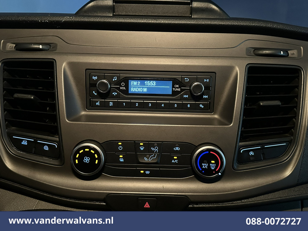 Ford Transit 2.0 TDCI 160pk Bakwagen 1231kg laadvermogen Laadklep Euro6 Airco | Lat om lat Betimmering | Cruisecontrol Verwarmde voorruit, Bijrijdersbank 15