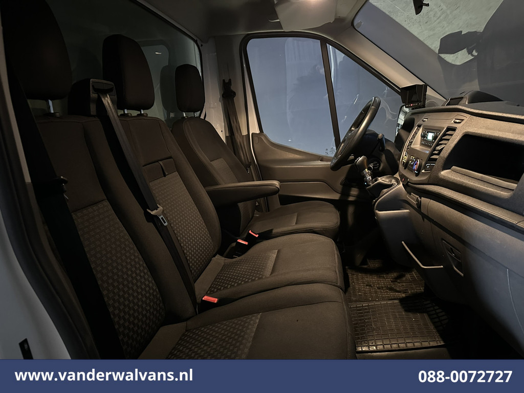 Ford Transit 2.0 TDCI 161pk Bakwagen 225cm hoog Laadklep Euro6 Airco | Camera | Cruisecontrol | 950kg laadvermogen Bijrijdersbank, 2800kg trekvermogen 7