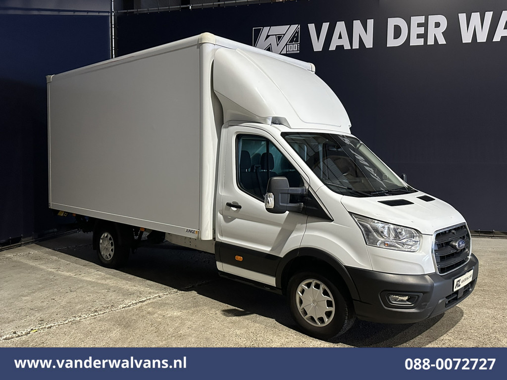 Ford Transit 2.0 TDCI 161pk Bakwagen 225cm hoog Laadklep Euro6 Airco | Camera | Cruisecontrol | 950kg laadvermogen Bijrijdersbank, 2800kg trekvermogen 9