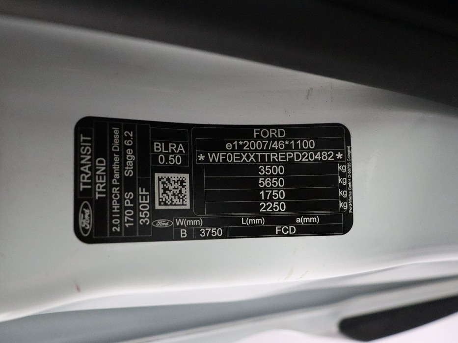 Ford Transit 2.0TDCI 170PK L4H3 Jumbo | Airco | Camera | Cruise | Betimmering | 3-Persoons 20