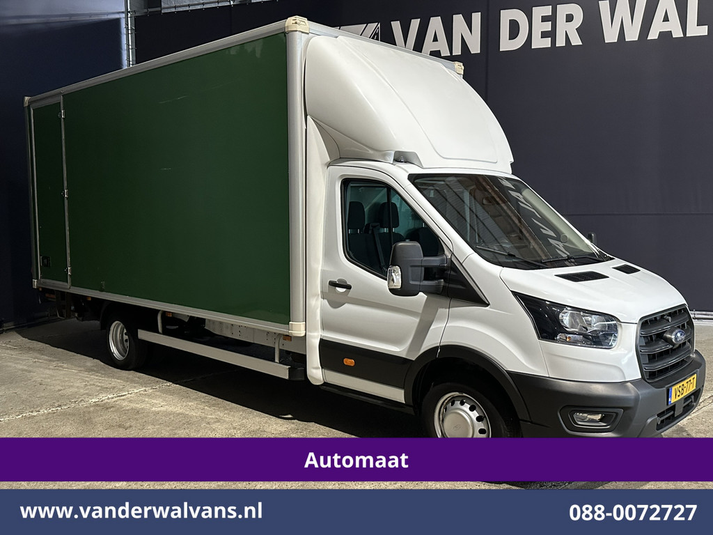 Ford Transit 2.0 TDCI 170pk Automaat Bakwagen 232cm Hoog Laadklep Zijdeur Euro6 Airco | Cruisecontrol | 2800kg Trekhaak Verwarmde voorruit, Bijrijdersbank 10