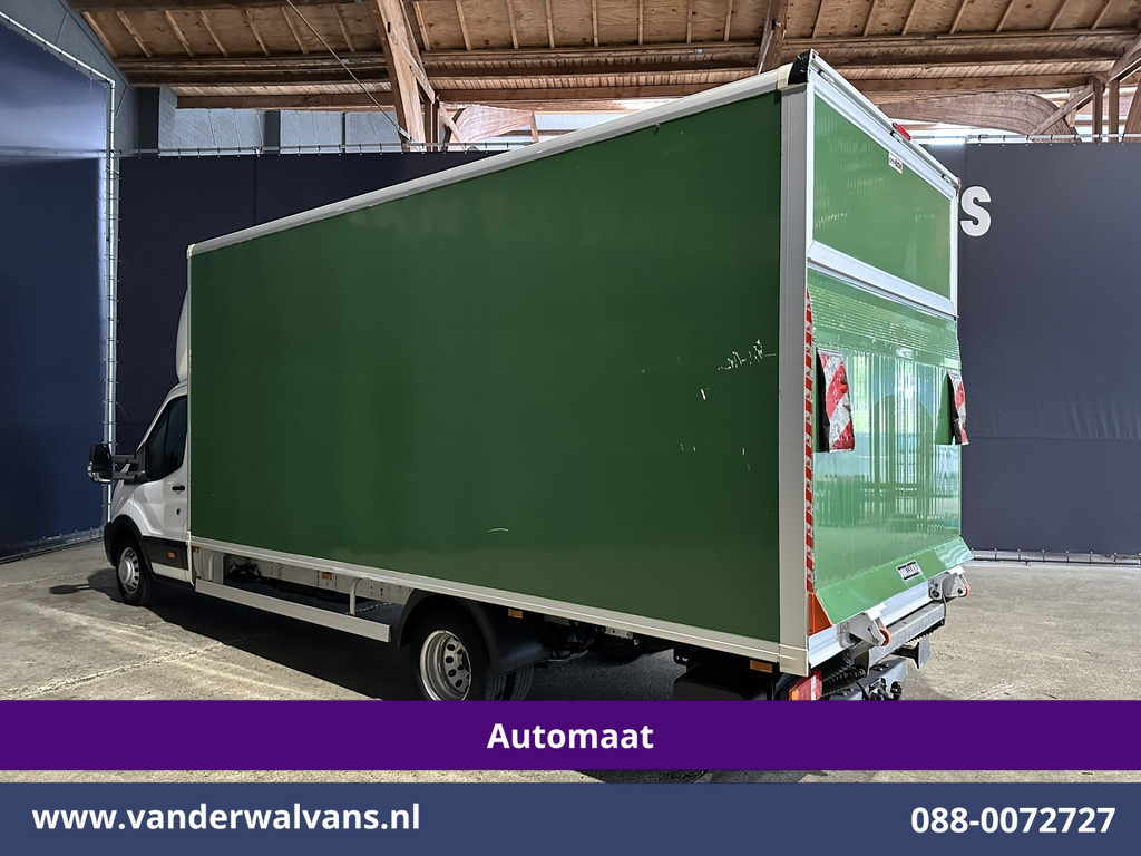 Ford Transit 2.0 TDCI 170pk Automaat Bakwagen 232cm Hoog Laadklep Zijdeur Euro6 Airco | Cruisecontrol | 2800kg Trekhaak Verwarmde voorruit, Bijrijdersbank 11