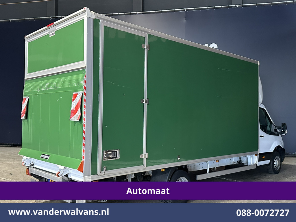 Ford Transit 2.0 TDCI 170pk Automaat Bakwagen 232cm Hoog Laadklep Zijdeur Euro6 Airco | Cruisecontrol | 2800kg Trekhaak Verwarmde voorruit, Bijrijdersbank 12