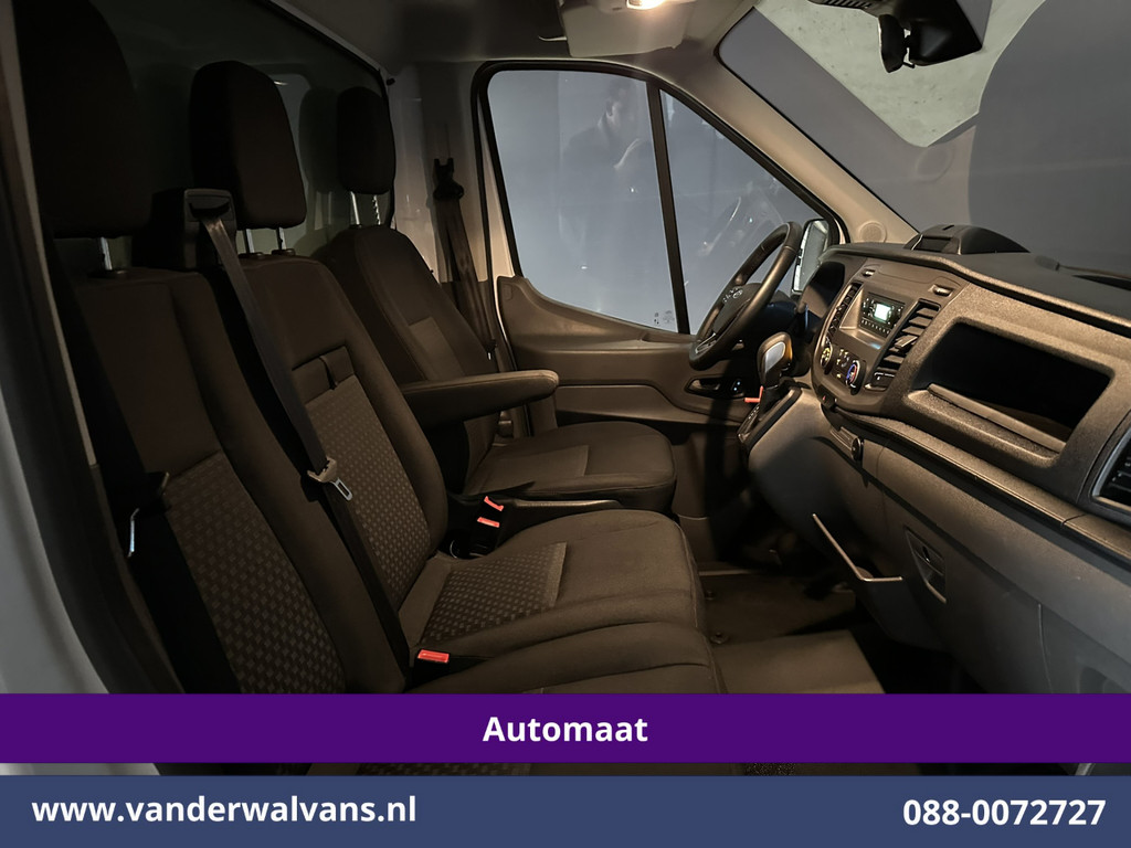Ford Transit 2.0 TDCI 170pk Automaat Bakwagen 232cm Hoog Laadklep Zijdeur Euro6 Airco | Cruisecontrol | 2800kg Trekhaak Verwarmde voorruit, Bijrijdersbank 8
