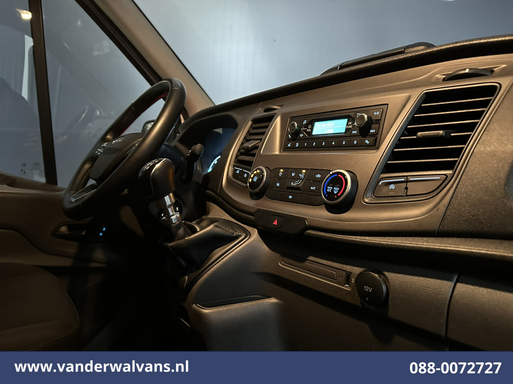 Ford Transit 2.0 TDCI 170pk Bakwagen Laadklep Dubbel Lucht Euro6 Airco | Cruiscontrol | Verwarmde Voorruit 940kg laadvermogen, Bijrijdersbank 16