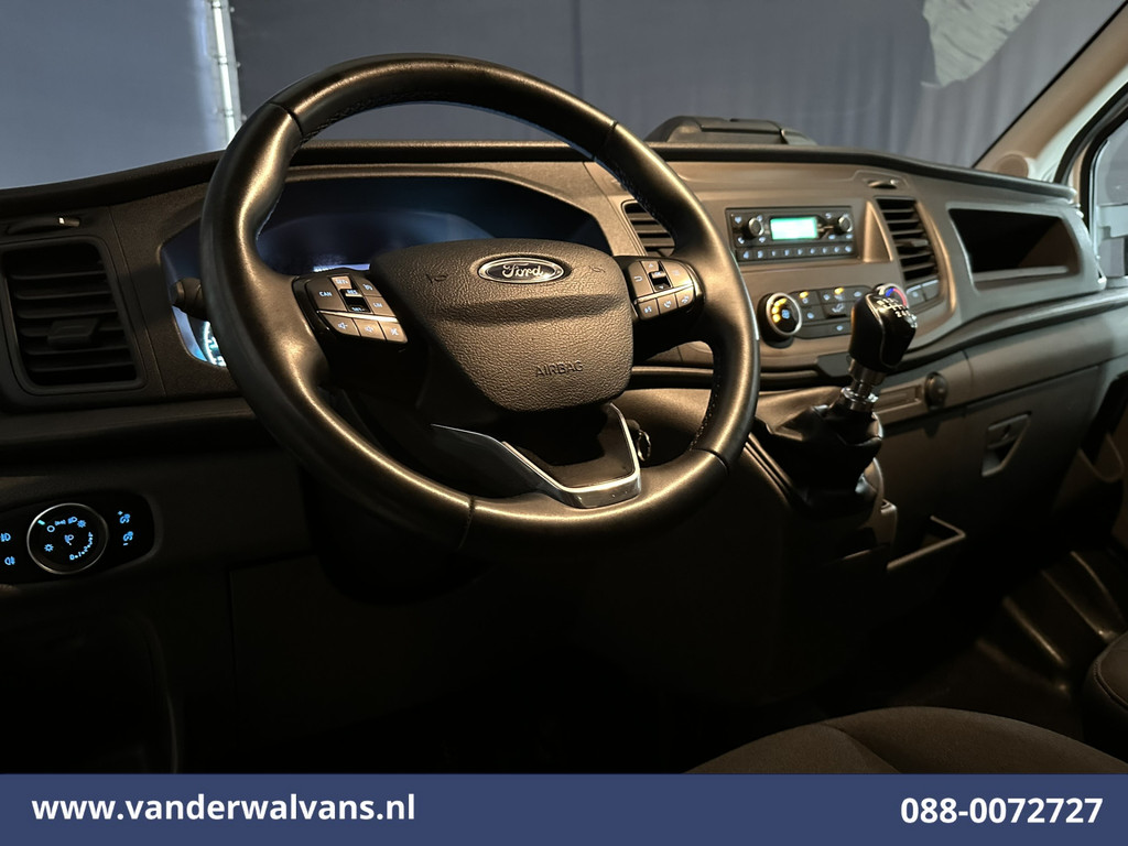 Ford Transit 2.0 TDCI 170pk Bakwagen Laadklep Dubbel Lucht Euro6 Airco | Cruiscontrol | Verwarmde Voorruit 940kg laadvermogen, Bijrijdersbank 17