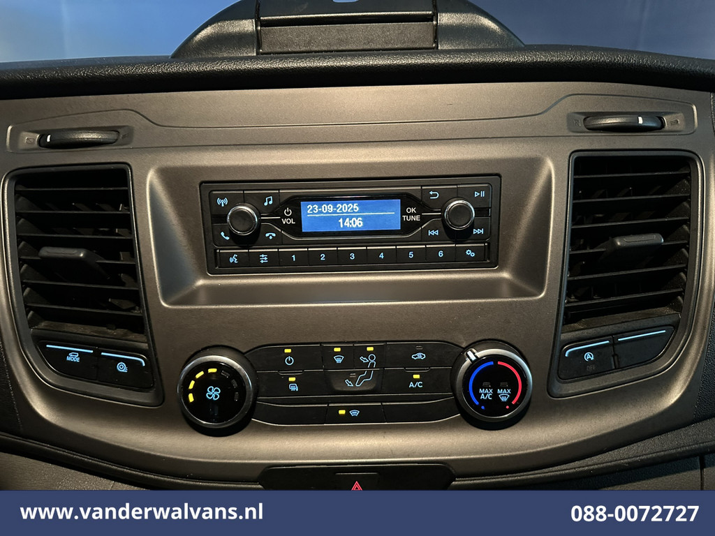 Ford Transit 2.0 TDCI 170pk Bakwagen Laadklep Dubbel Lucht Euro6 Airco | Cruiscontrol | Verwarmde Voorruit 940kg laadvermogen, Bijrijdersbank 7