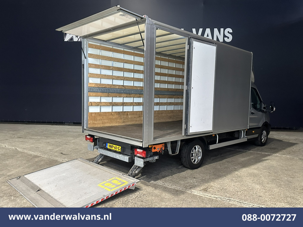 Ford Transit 2.0 TDCI 170pk Bakwagen Laadklep Zijdeur Euro6 Airco | Camera | Navigatie | LM velgen | Cruisecontrol Verwarmde voorruit, Bijrijdersbank 14